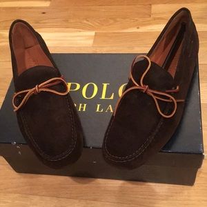 Ralph Lauren suede driving moc